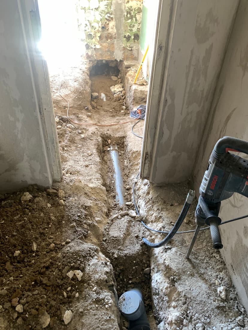 Csatorna rendszer építés