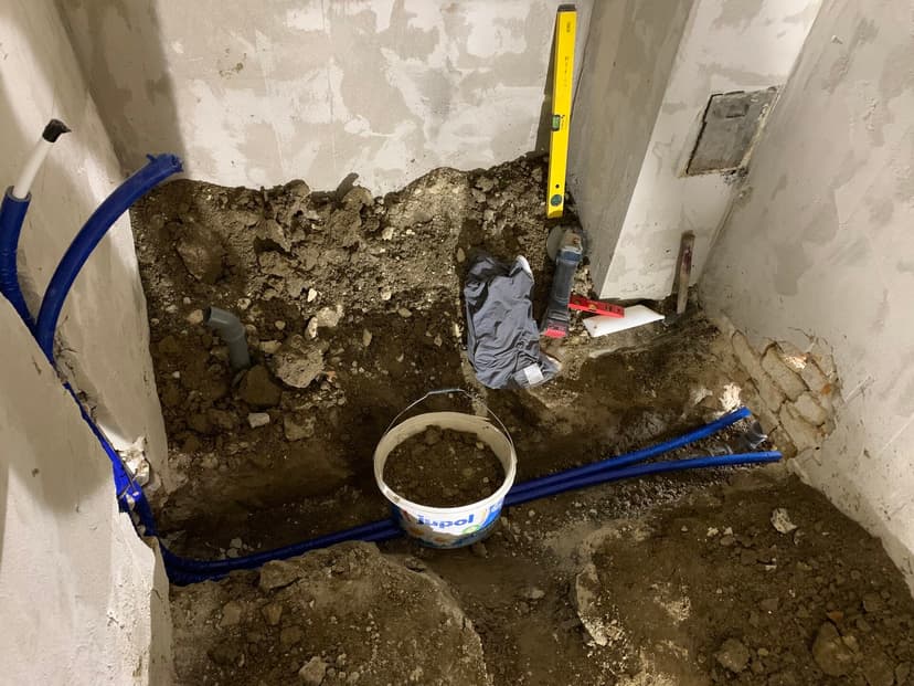 Csatornarendszer kész állapot