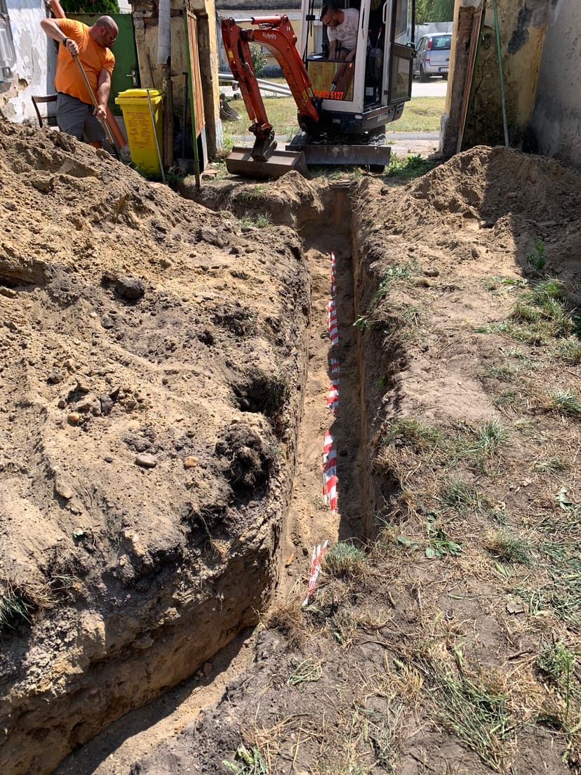 Vízvezeték felújítás