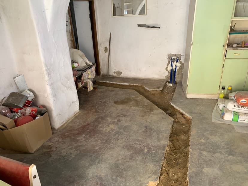 Fűtéscső bekötés